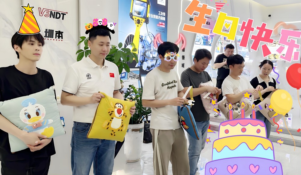 定格美好，感恩相遇丨微視光電舉辦員工生日會